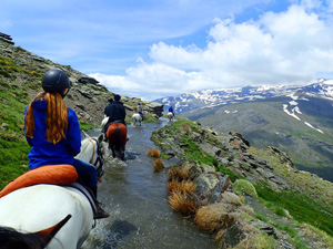 randonnée à cheval Espagne Andalousie photo 1
