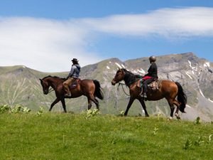 randonnée à cheval France Auvergne-Rhône-Alpes photo 2