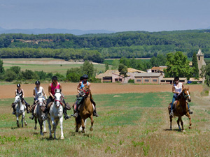 randonnée à cheval Espagne Catalogne photo 3