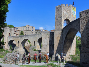 randonnée à cheval Espagne Catalogne photo 1
