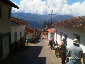 randonnée à cheval Colombie Santander photo 1