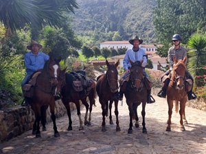 randonnée à cheval Colombie Boyaca photo 2