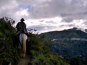 randonnée à cheval Equateur Cotopaxi photo 2