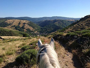 randonnée à cheval France Occitanie photo 1