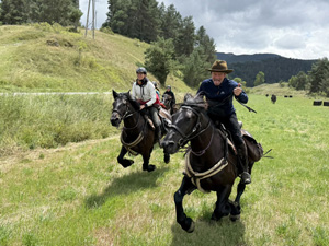 randonnée à cheval France Occitanie photo 3