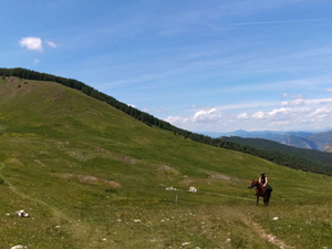 randonnée à cheval France Provence-Alpes photo 1