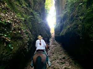 randonnée à cheval Italie Toscane photo 2